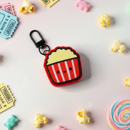 Popcorn Keychain Lifestyle Ad
