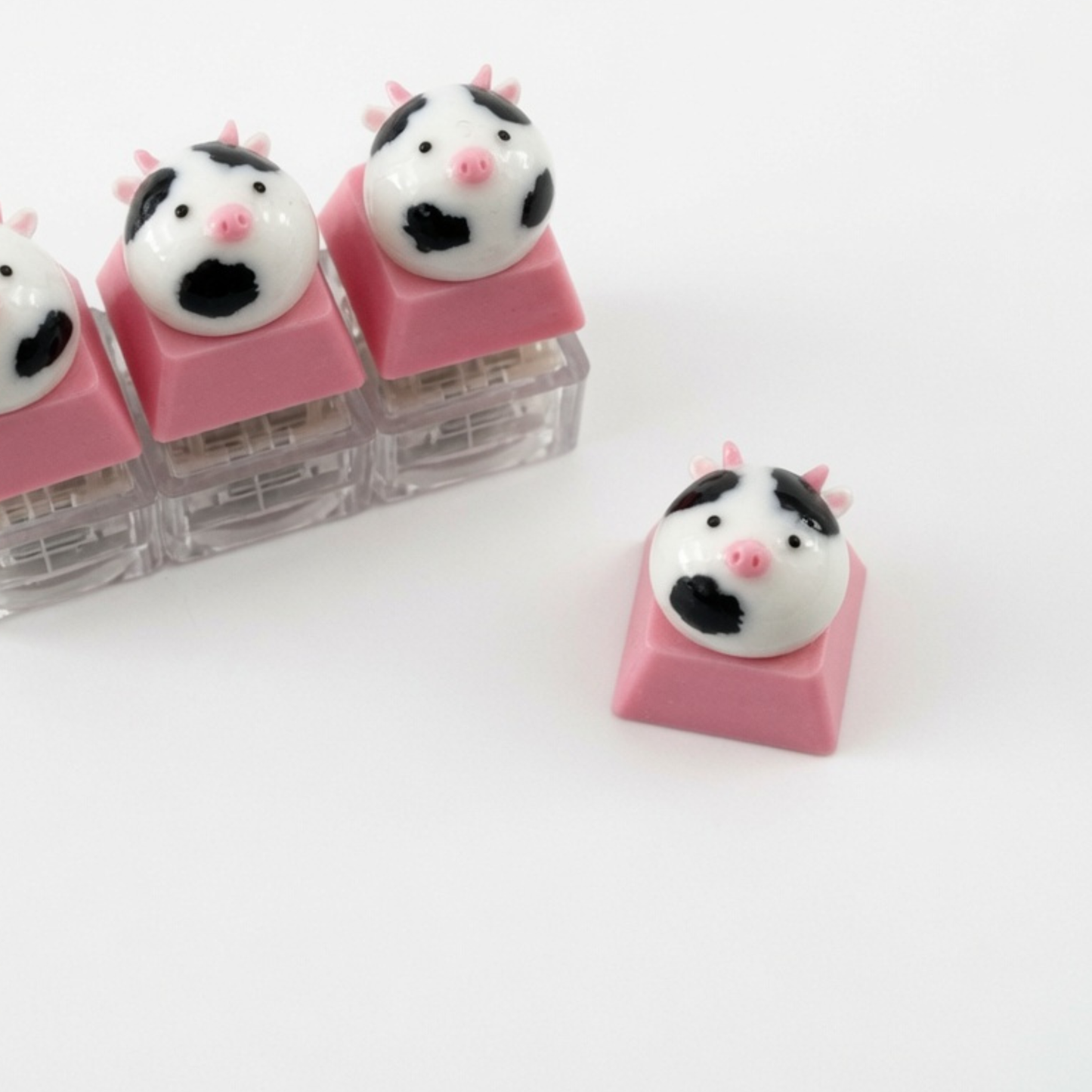 Mini Bun Squad Click & Glow Keychain