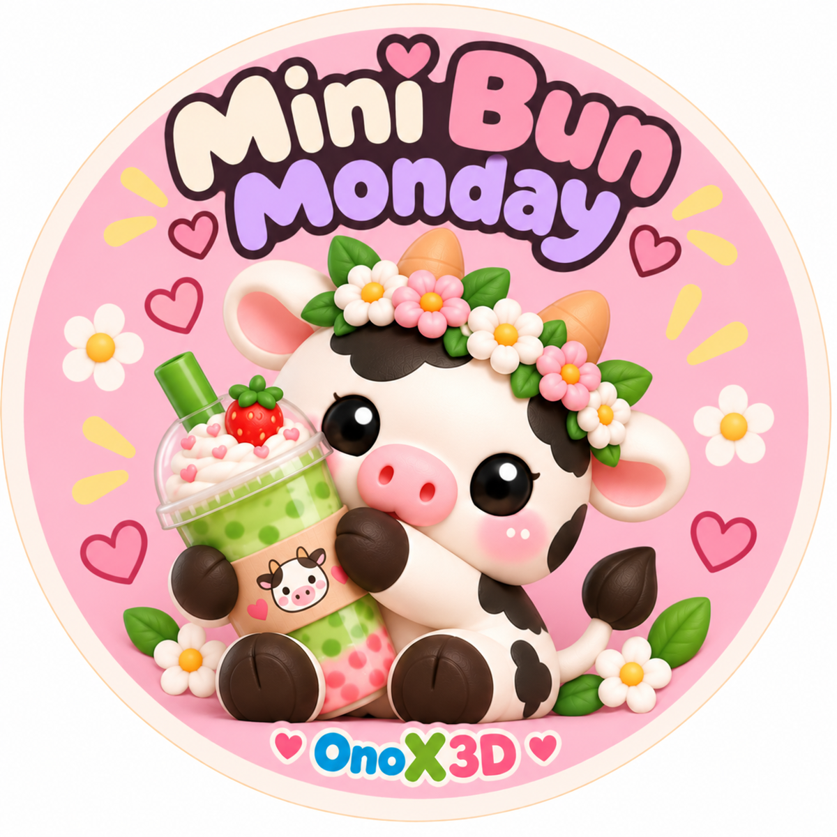 Missy Moo Cow Mini Bun Bundle #02