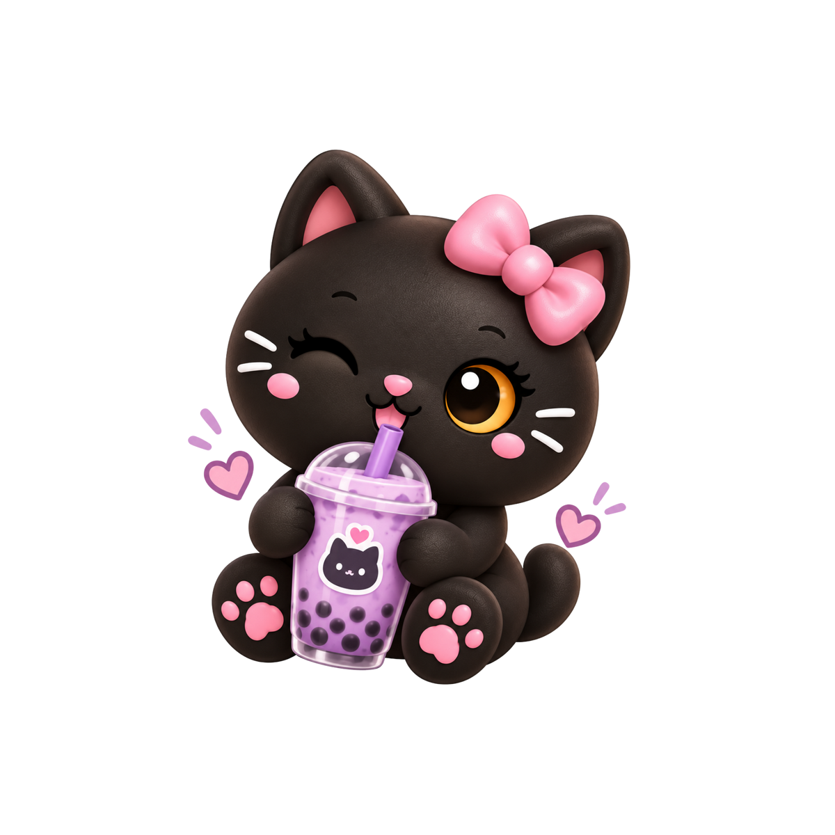 Koko Mini Bun 3-Sticker Pack