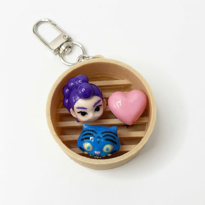 Build Your Own Dim Sum Clicker Keychain