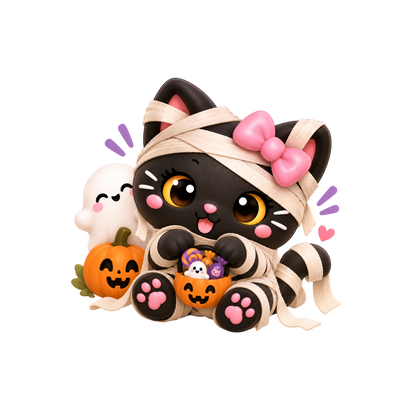 Koko Mini Bun 3-Sticker Pack