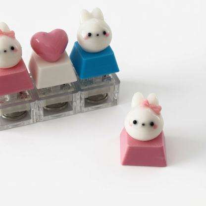 Mini Bun Squad Click & Glow Keychain