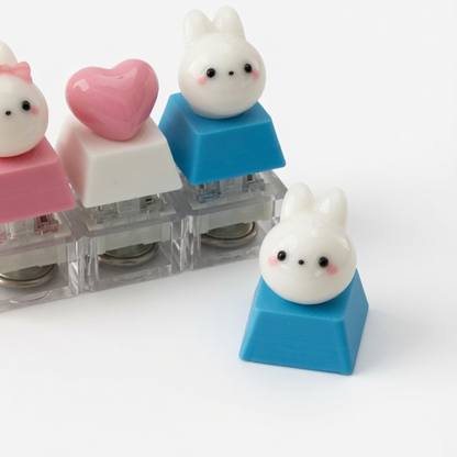 Mini Bun Squad Click & Glow Keychain
