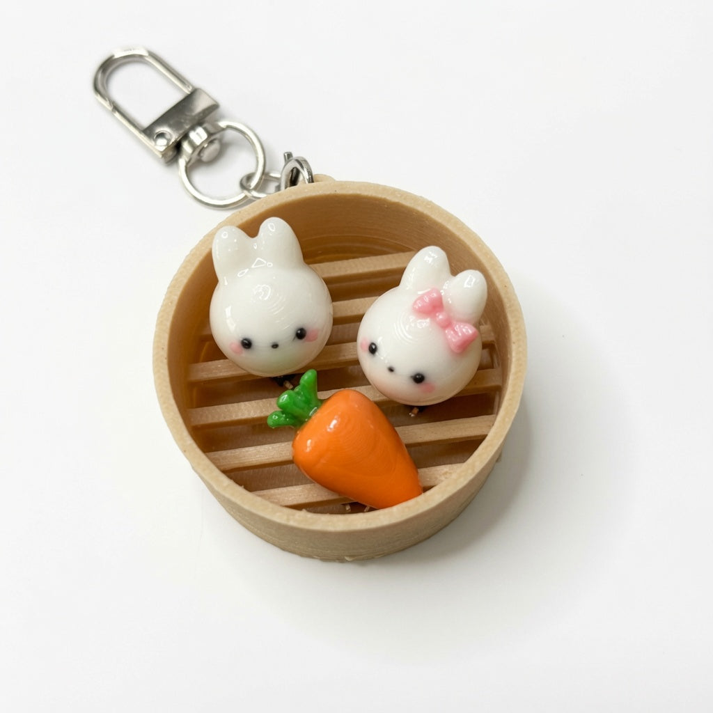 Build Your Own Dim Sum Clicker Keychain