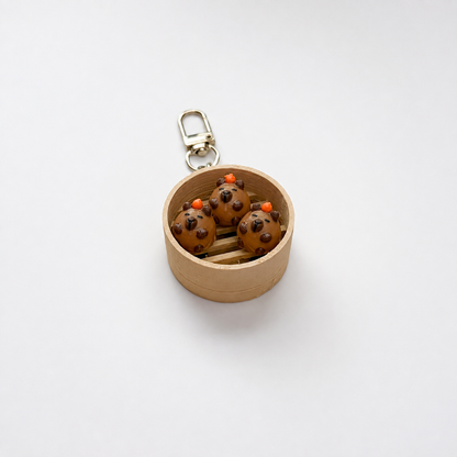 Dim Sum Clicker Keychain
