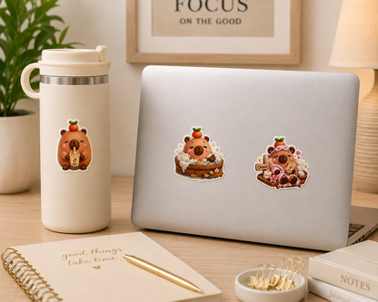 Mini Bun Sticker Single