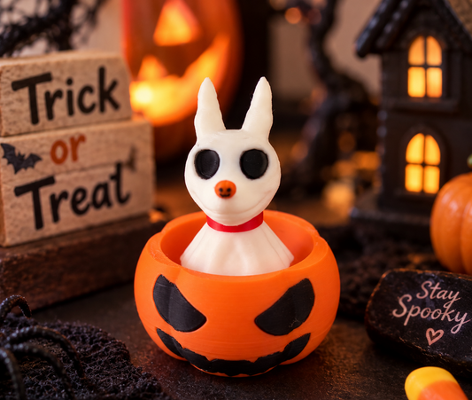 Jack's Ghost Dog Pumpkin Clicker