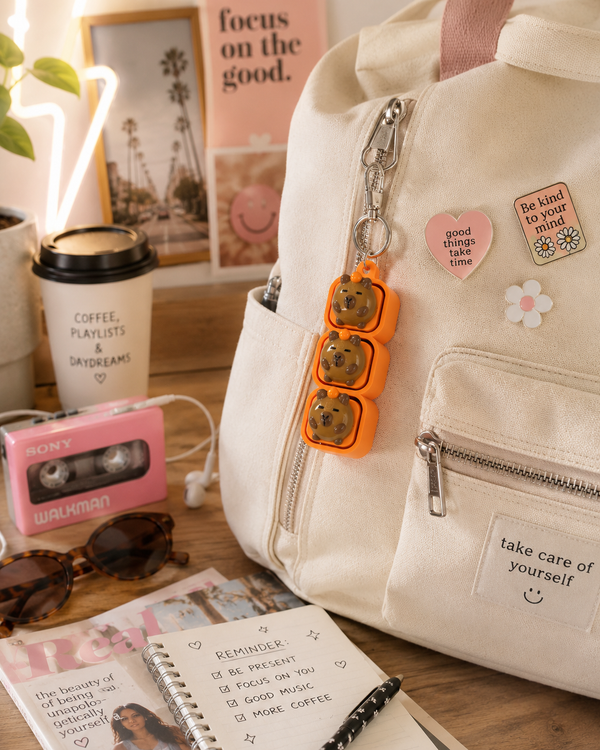 Chloe Mini Bun Chunky Fidget Clicker