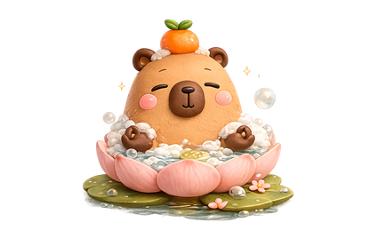 Chloe Mini Bun 5-Sticker Pack