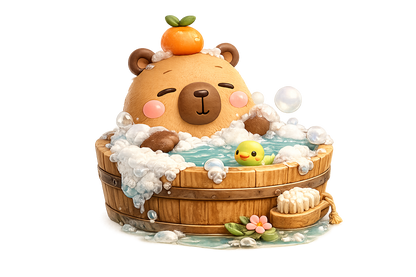 Chloe Mini Bun 5-Sticker Pack