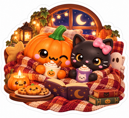 Peter Pumpkin Bun 5-Sticker Pack