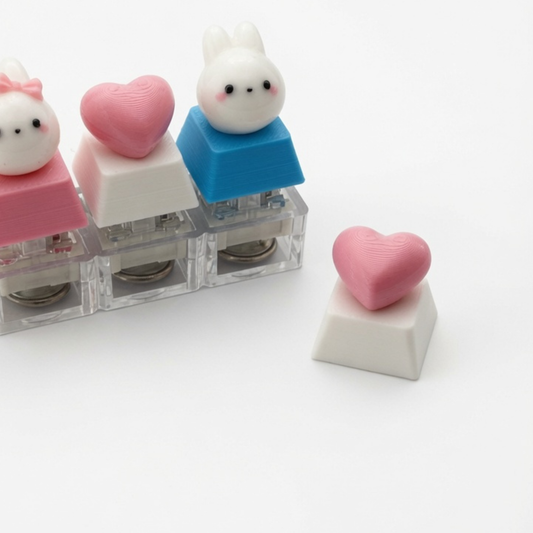 Mini Bun Trio Click & Glow Keychain