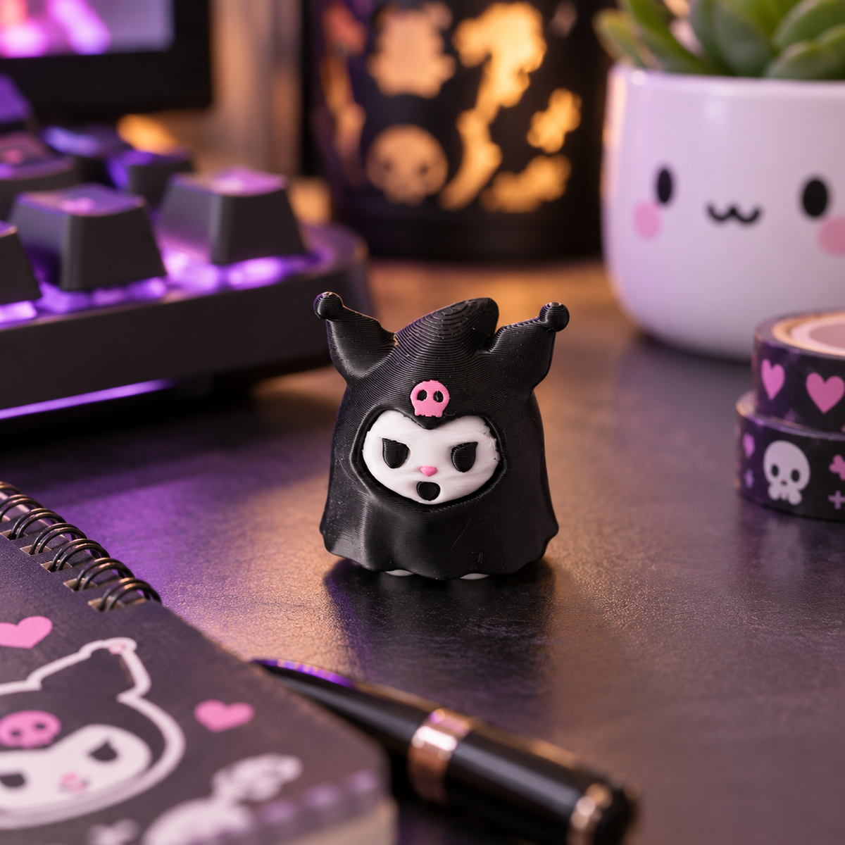 Ghost Kitty & Kuro Ghost Reaper Clickers
