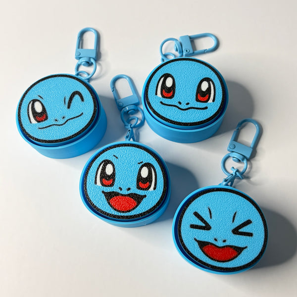 Bubbles Emotes Fidget Clicker Keychain