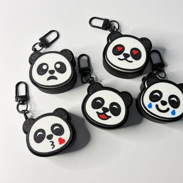 Parker Panda Emote Fidget Clicker Keychain
