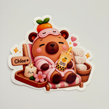 Mini Bun Sticker Single