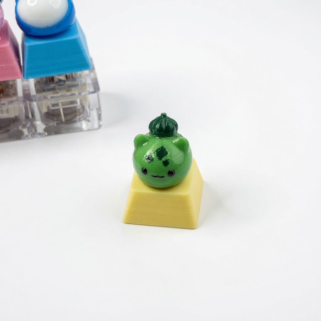 Mini Bun Squad Click & Glow Keychain