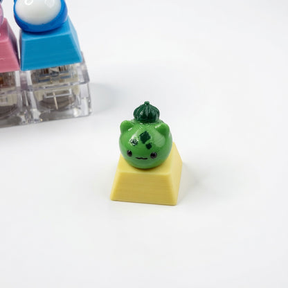 Mini Bun Squad Click & Glow Keychain