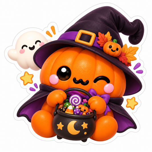 Peter Pumpkin Bun 3-Sticker Pack