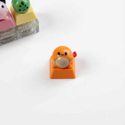 Mini Bun Trio Click & Glow Keychain