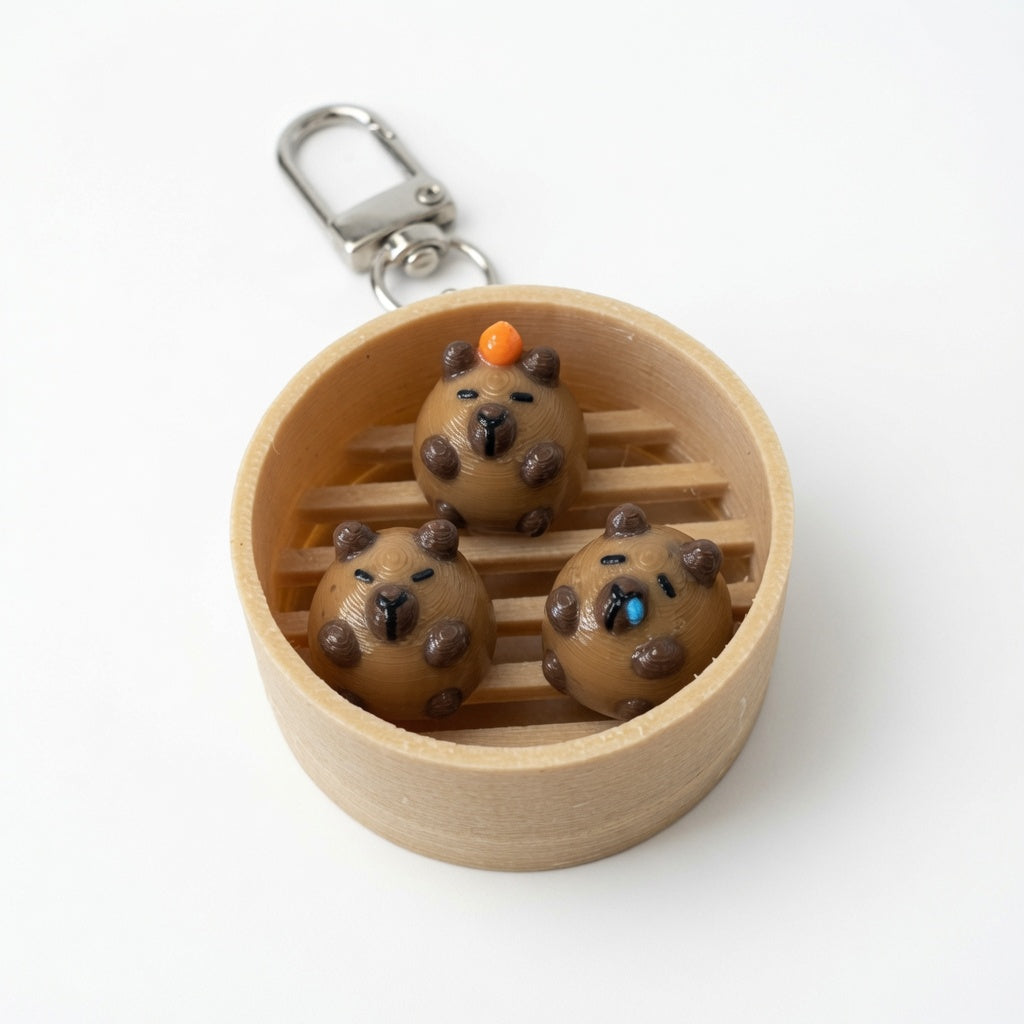 Capybara Dim Sum Basket