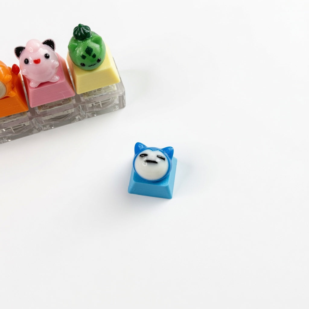 Mini Bun Trio Click & Glow Keychain