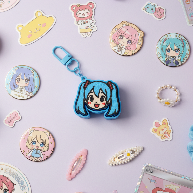 Miku Kawaii Flatlay