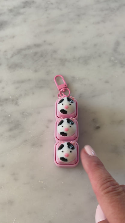 Missy Moo Cow Mini Bun Chunky Fidget Clicker