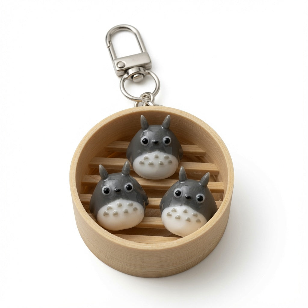 Toto DIm Sum Keychain Basket